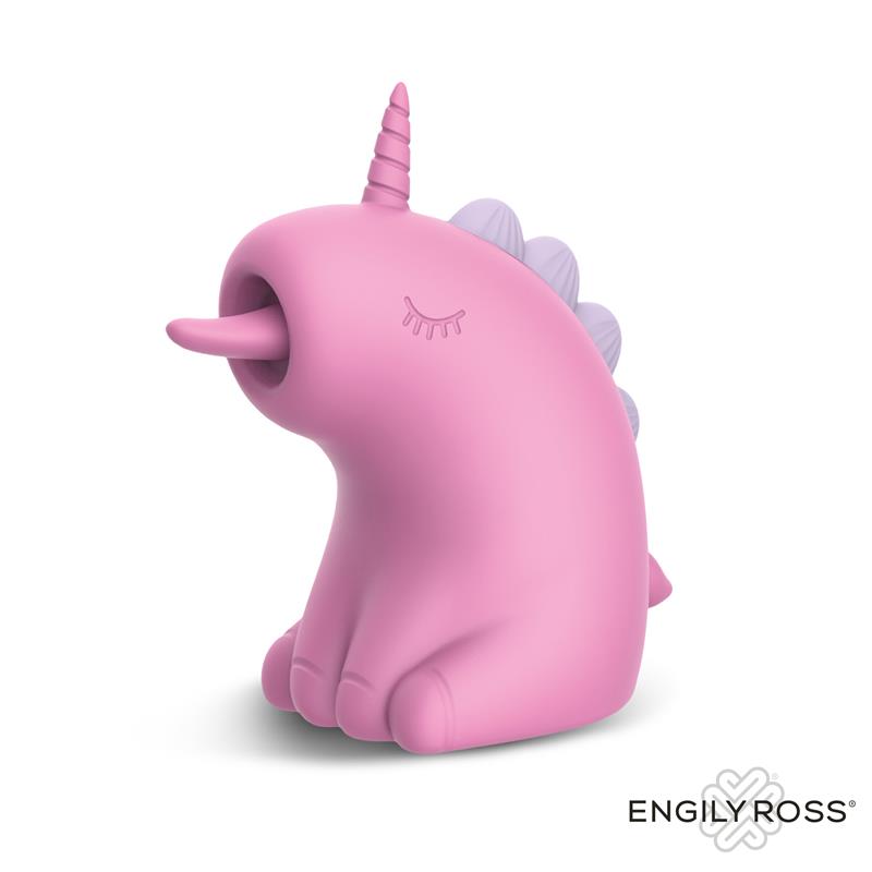 CUPCAKE ESTIMULADOR CON LENGUA ROTADORA 360º