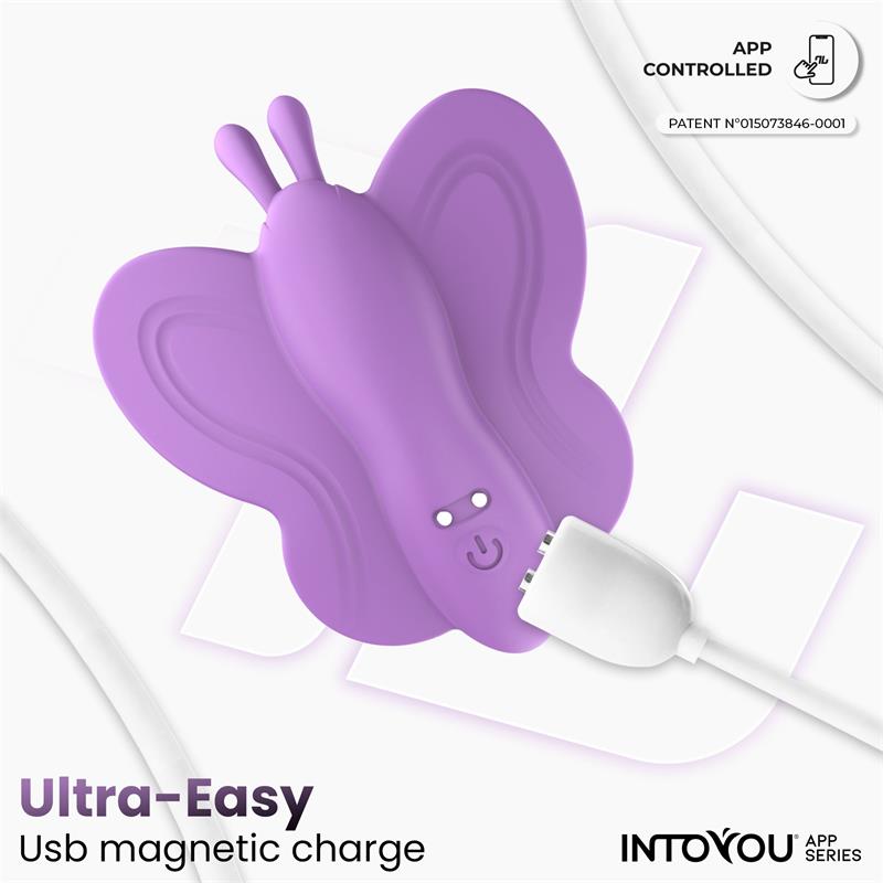 INTOYOU APP SERIES Wingy Estimulador Mariposa con APP Lavanda