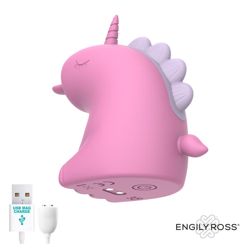 CUPCAKE ESTIMULADOR CON LENGUA ROTADORA 360º