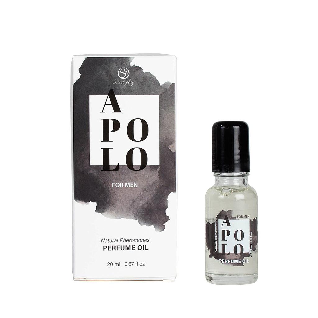 SECRETPLAY Apolo | Perfume en Aceite con Feromonas Hombre 20 ml