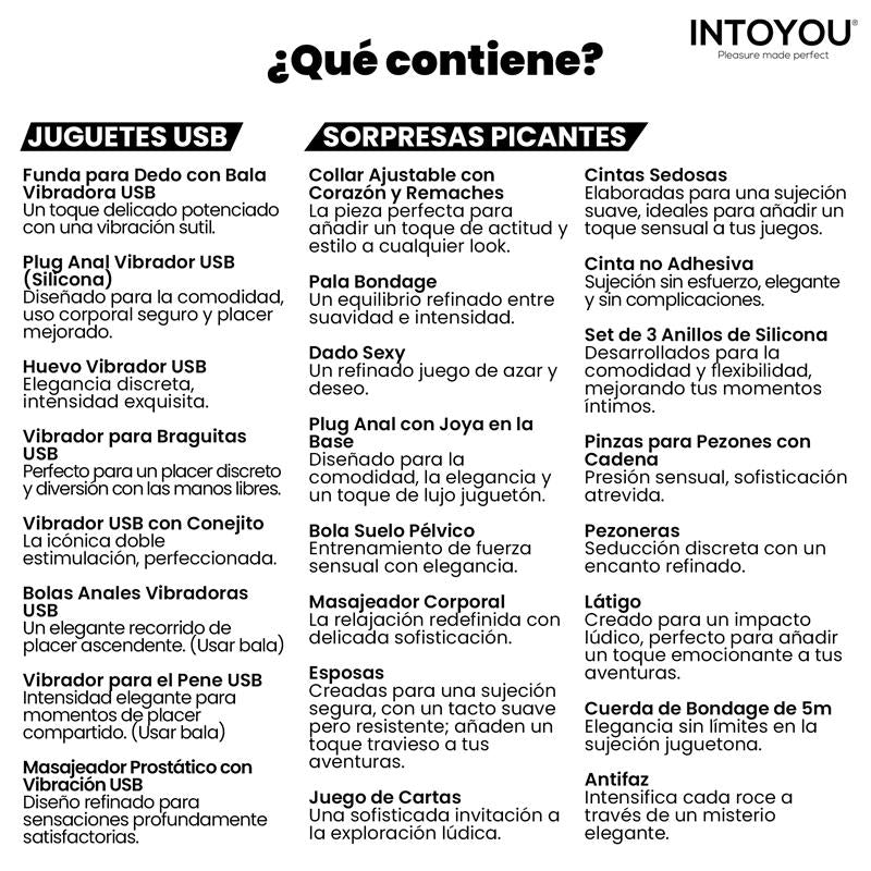 INTOYOU Calendario de Adviento Erótico Luxury 2026 – Edición Limitada 24 Piezas
