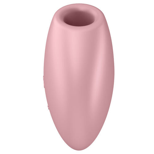 SATISFYER - CUTIE HEART ESTIMULADOR Y VIBRADOR ROSA
