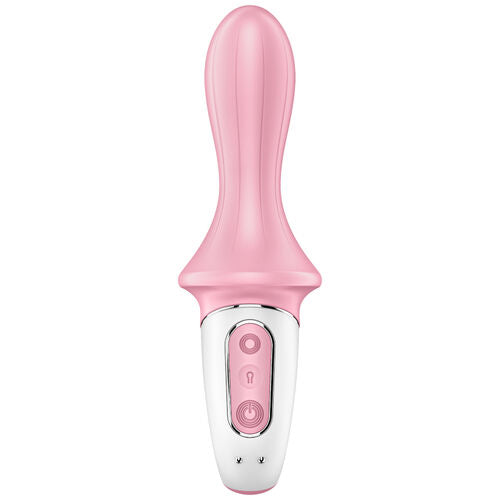 SATISFYER - AIR PUMP BOOTY 5+ VIBRADOR ANAL INFLABLE ROSA