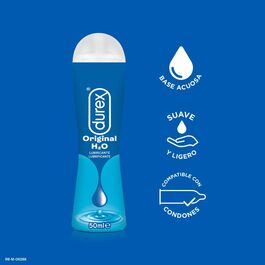 DUREX | Lubricante DUREX PLAY NATURAL H2O 50 ML