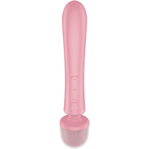 SATISFYER - TRIPLE LOVER MASAJEADOR VIBRADOR RABBIT ROSA