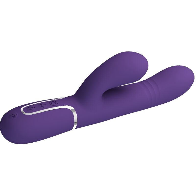 PRETTY LOVE - VIBRADOR PUNTO G MULTIFUNCIàN MORADO