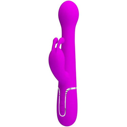 PRETTY LOVE - DEJON VIBRADOR RABBIT 3 EN 1 MULTIFUNCIàN VIOLETA