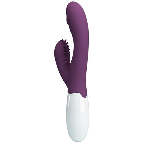 Pretty Love Andre Vibrador Rabbit Estimulador Punto G y Clítoris 7 Modos Morado