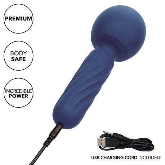 CALEXOTICS - CHARISMA SEDUCTION MASAJEADOR 12 FUNCIONES 17;75 CM X 6;25 CM MORADO