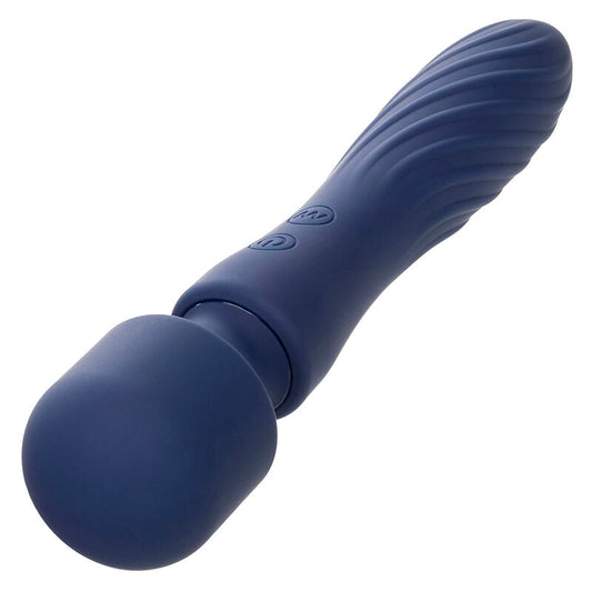 CALEXOTICS - CHARISMA MYSTIQUE MASAJEADOR DOBLE MOTOR 12 FUNCIONES 21;5 CM X 4;5 CM MORADO