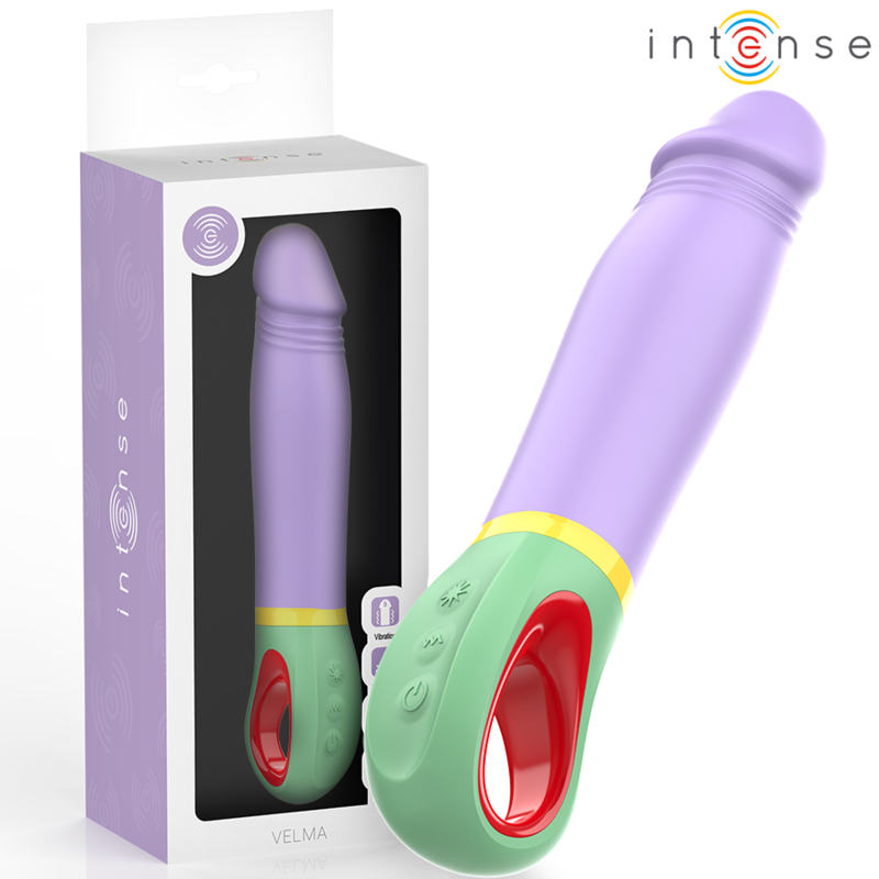 INTENSE - VELMA VIBRADOR CLµSICO MORADO
