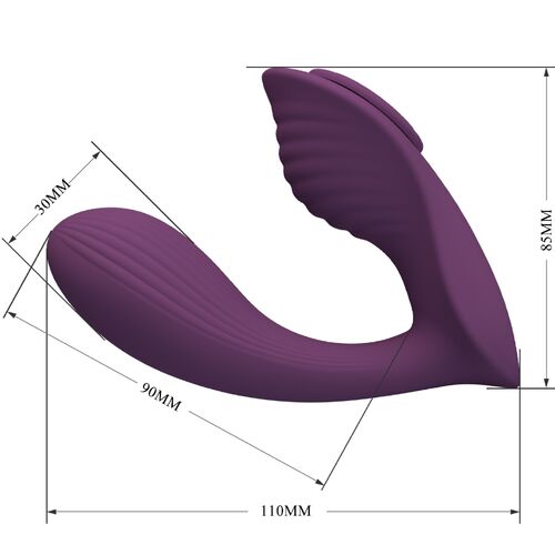 PRETTY LOVE - FRANZ MASAJEADOR & VIBRADOR APP GRATUITA MORADO