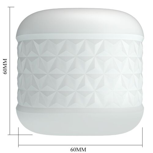 PRETTY LOVE - CRYSTLE MASTURBADOR MASCULINO BLANCO