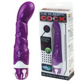 BAILE - REALISTICO COCK 10 RITMOS SENSATION VIOLETA