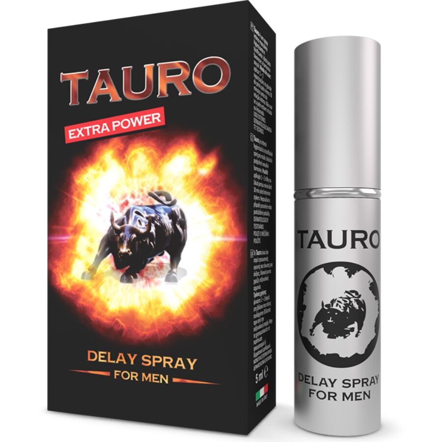 TAURO Extra Spray Retardante para Hombres 5 ml