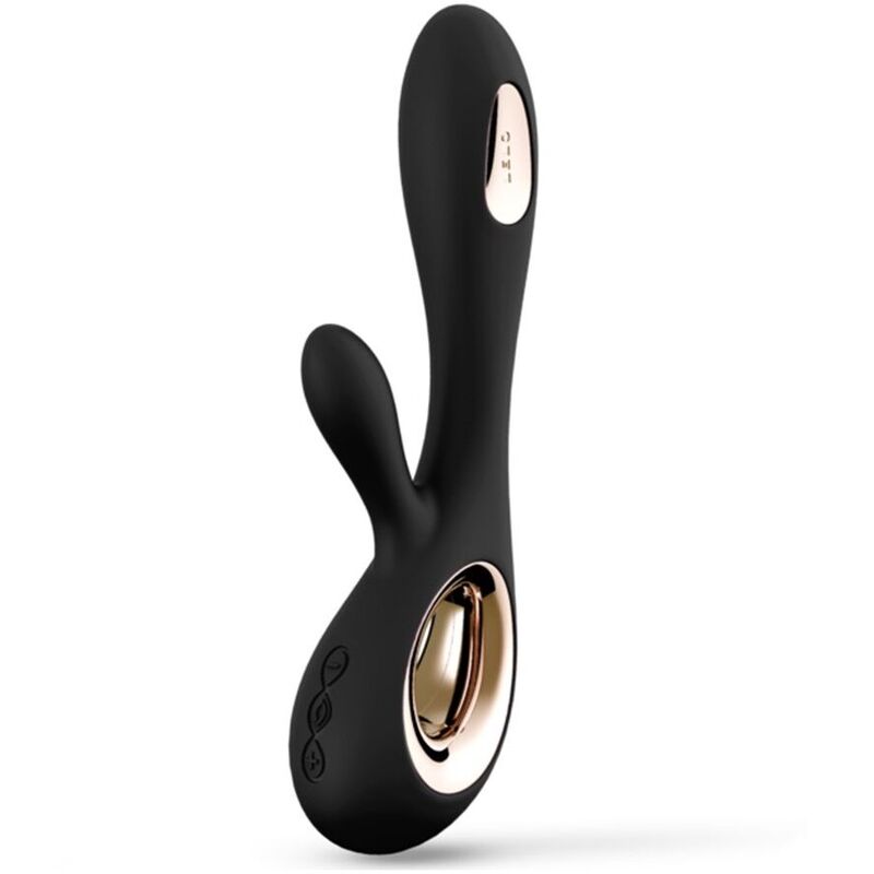 LELO Soraya Wave Vibrador Rabbit con WaveMotion™ Negro