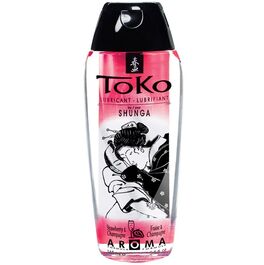 SHUNGA | TOKO AROMA Lubricante FRESAS Y CHAMPAGNE