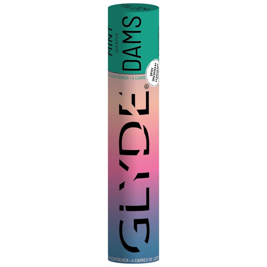SHEER GLYDE Oral Dams | Barrera Oral de Látex Sabor Menta