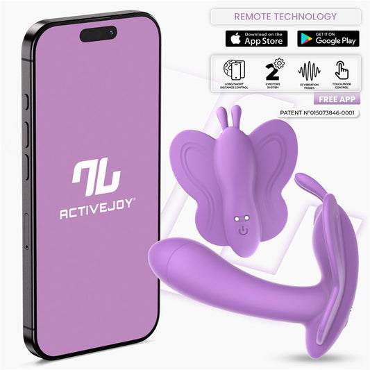 INTOYOU APP SERIES Wingy Estimulador Mariposa con APP Lavanda