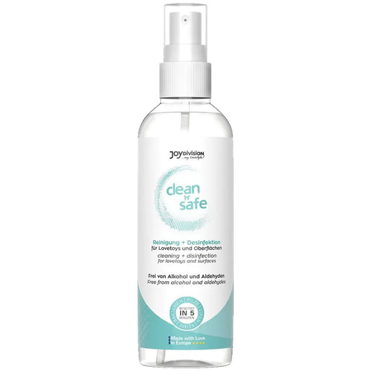 JOYDIVISION Clean Safe | Limpiador de Juguetes Spray 100 ml