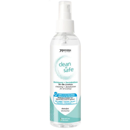JOYDIVISION Clean Safe | Limpiador de Juguetes Spray 200 ml