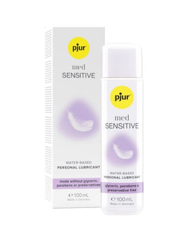 PJUR | MED SENSITIVE GLIDE Lubricante Base Agua 100 ML