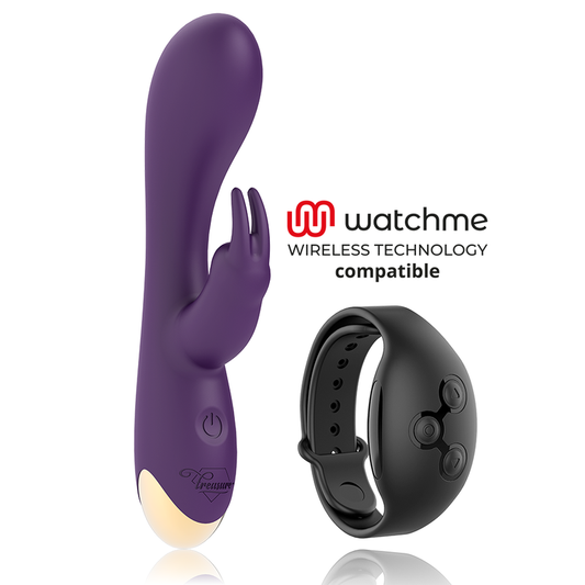 TREASURE - LAURENCE RABBIT VIBRADOR COMPATIBLE CON LA TECNOLOGÖA WATCHME WIRELESS