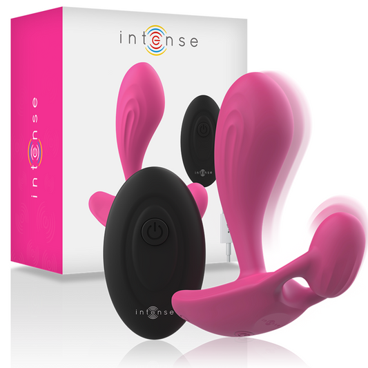 INTENSE - SHELLY DUO ANAL-PERINEO ; VAGINAL-CLITORIS REMOTO ROSA