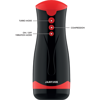Jamyjob Jango Masturbador Masculino con Compresión y Vibración Recargable