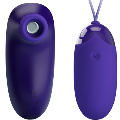 PRETTY LOVE - ESTIMULADOR Y HUEVO VIBRADOR PORTATIL