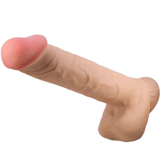 PRETTY LOVE - SLIDING SKIN SERIES DILDO REALISTICO CON VENTOSA PIEL DESLIZANTE 26 CM