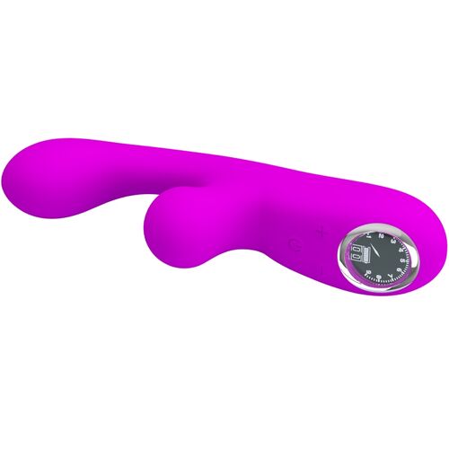 Pretty Love Skylar Vibrador Rabbit Púrpura Doble Estimulación Recargable