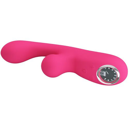 Pretty Love Skylar Vibrador Rabbit Rosa Estimulador Doble Recargable