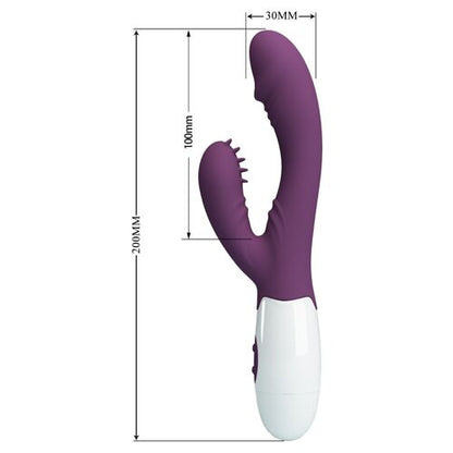 Pretty Love Andre Vibrador Rabbit Estimulador Punto G y Clítoris 7 Modos Morado