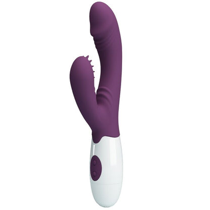 Pretty Love Andre Vibrador Rabbit Estimulador Punto G y Clítoris 7 Modos Morado