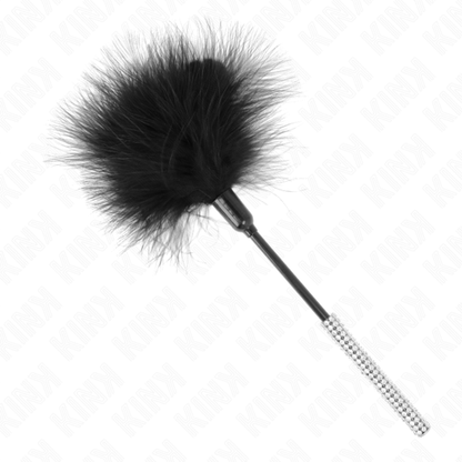 KINK Plumas para Cosquillas Sensuales con Mango de Diamantes 27 cm