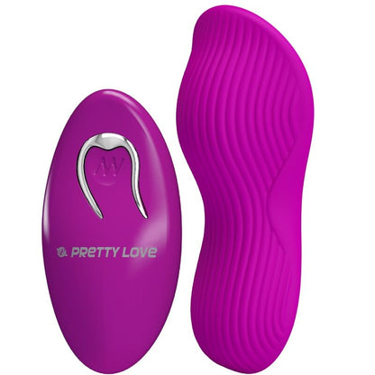 PRETTY LOVE Romario – Estimulador lay-on de clítoris con control remoto (rosa)