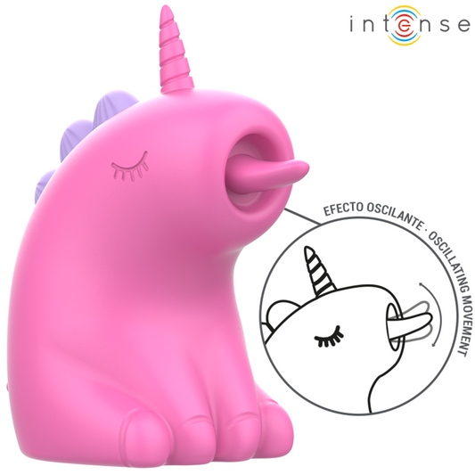 INTENSE - PINKIE ESTIMULADOR CON LENGUA ROTADOR 360§