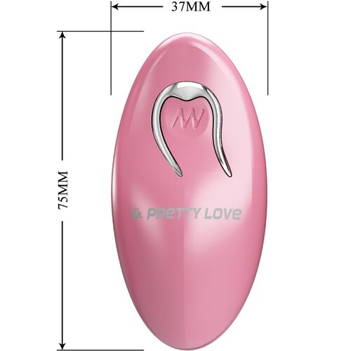 Pretty Love Cailey Pinzas para Pezones Vibradoras con Control Remoto Rosa