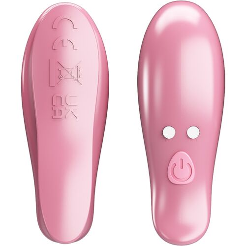 Pretty Love Cailey Pinzas para Pezones Vibradoras con Control Remoto Rosa