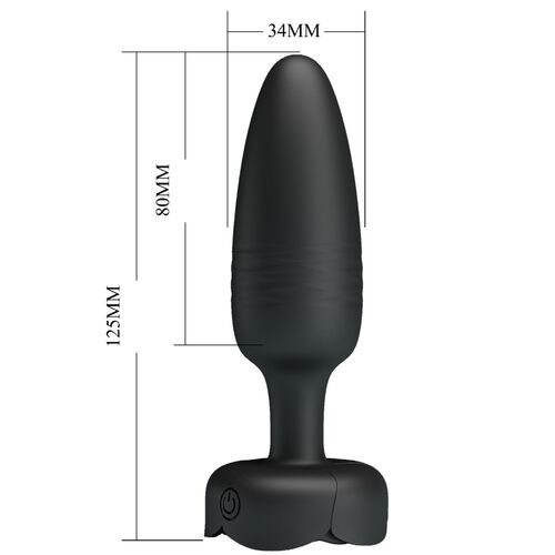 Pretty Love - Plug Anal con Luz LED de Colores 12.5 cm