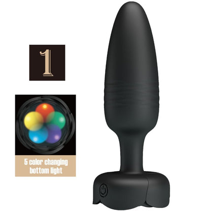 Pretty Love - Plug Anal con Luz LED de Colores 12.5 cm