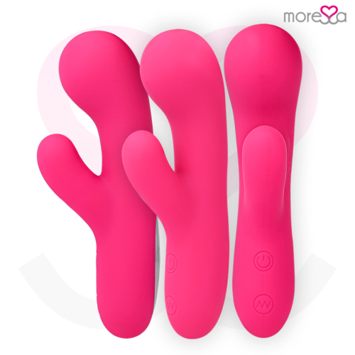 MORESSA - JERRY CLIP VIBRADOR PUNTO G Y CLITORIS PREMIUM SILICONE RECARGABLE