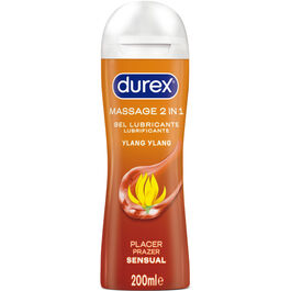 DUREX | GEL Lubricante DE MASAJE SENSUAL YLANG YLANG 200 ML