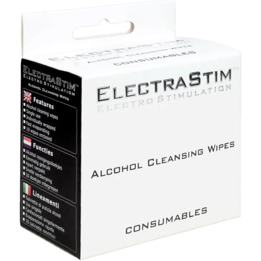 ELECTRASTIM | Toallitas Higiénicas con Alcohol 10 Unidades