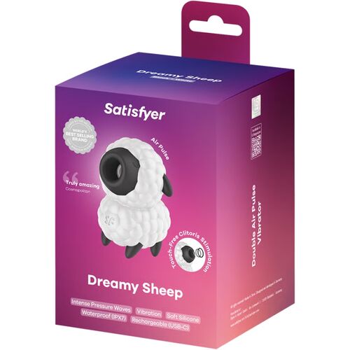 Satisfyer Dreamy Sheep Estimulador con Ondas de Aire y Vibración