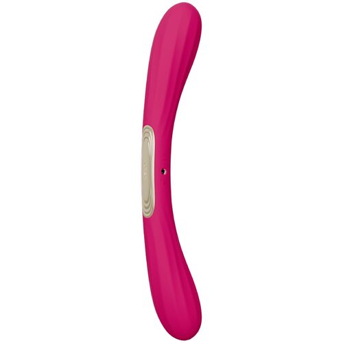 LELO Boomerang Vibrador Doble Extremo Recargable Impermeable Cereza