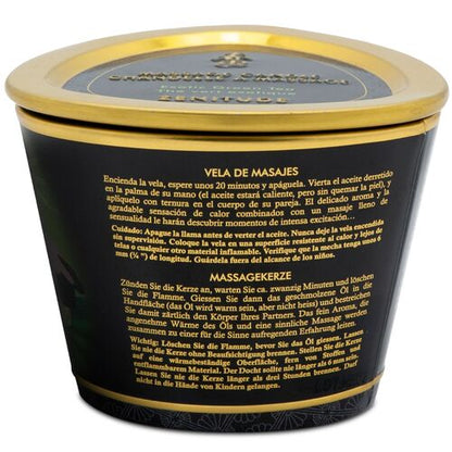 Vela de masaje Shunga con ingredientes naturales