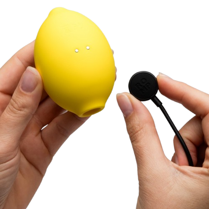 ROMP Lemon Crush Estimulador de Clítoris por Ondas de Presión Recargable Amarillo