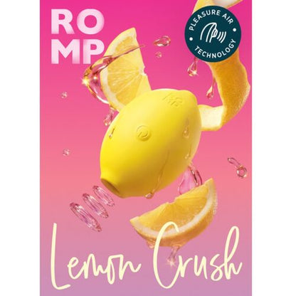 ROMP Lemon Crush Estimulador de Clítoris por Ondas de Presión Recargable Amarillo